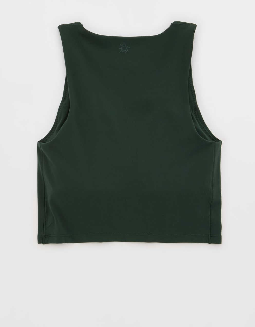 OFFLINE By Aerie Real Me XTRA High Neck Longline Sports Bra