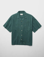 AE Poolside Linen-Blend Button-Up Shirt