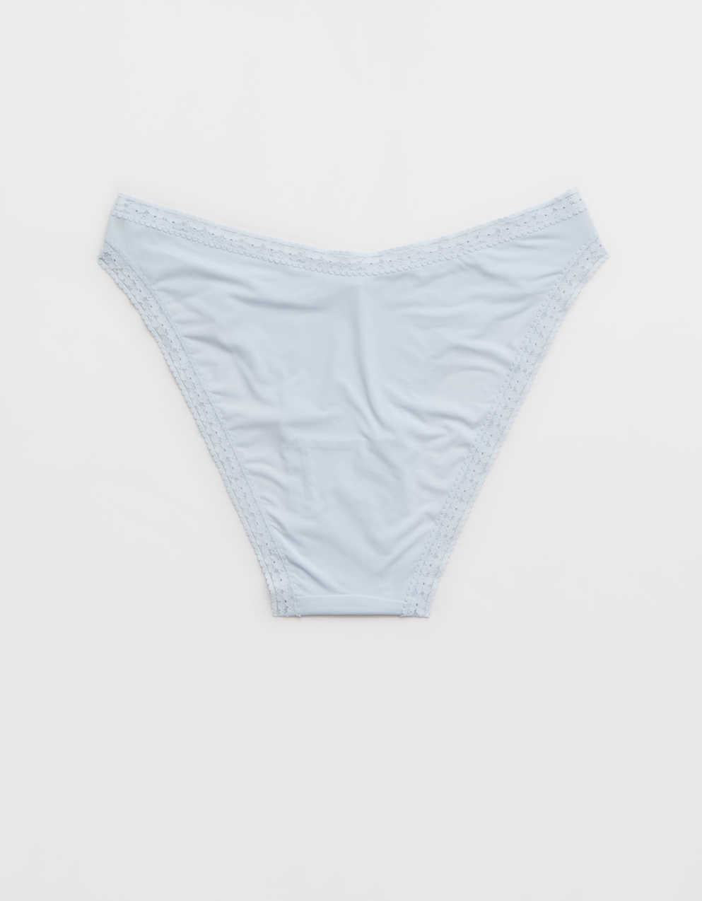 SMOOTHEZ Microfiber Lace Bikini Underwear