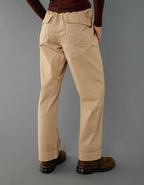 AE Dreamy Drape Stretch Super High-Waisted Baggy Wide-Leg Pant