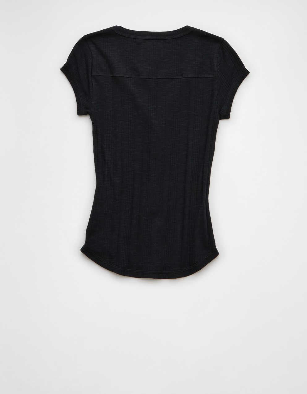 AE V-Neck Henley T-Shirt