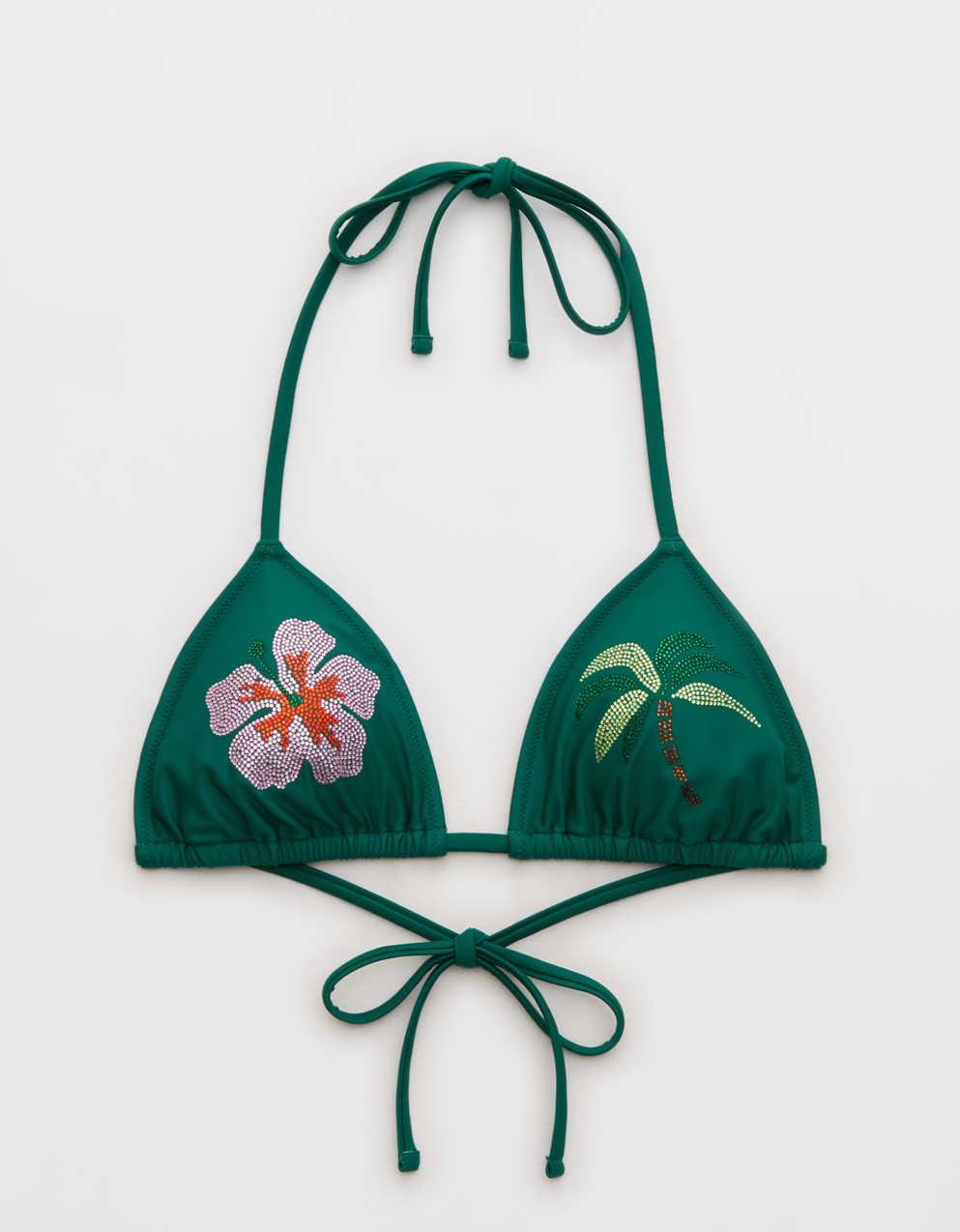 Aerie String Triangle Bikini Top