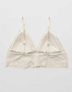 Show Off Midnight Romance Lace Padded Triangle Bralette