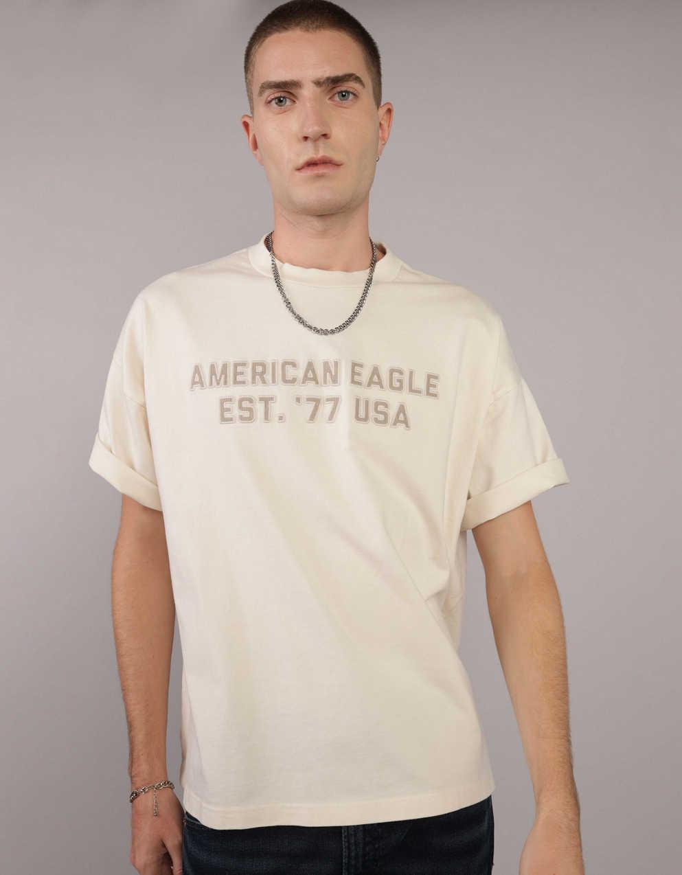 AE Standard Fit Logo Graphic T-Shirt