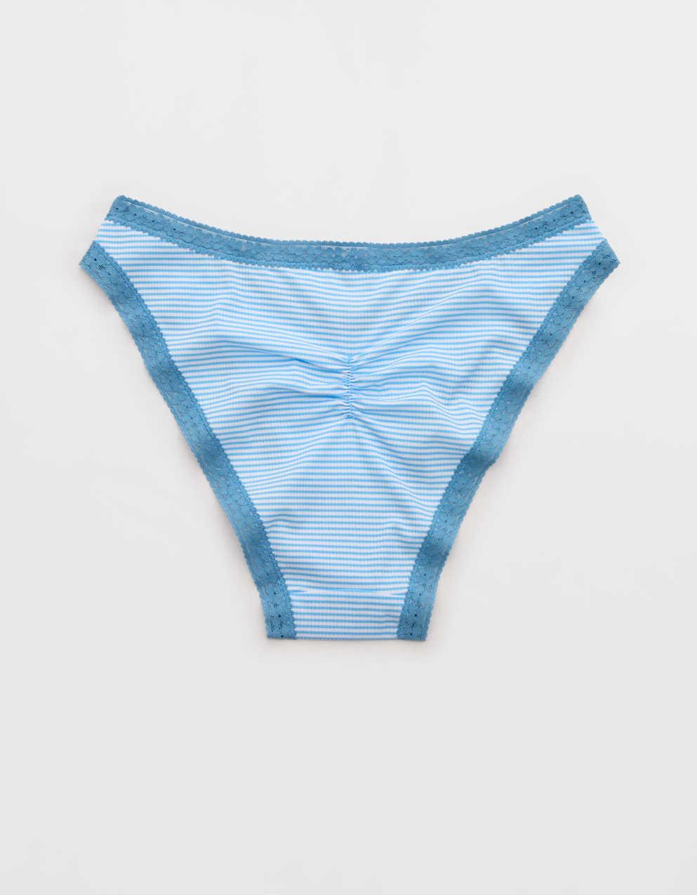 SMOOTHEZ Microfiber Lace Bikini Underwear