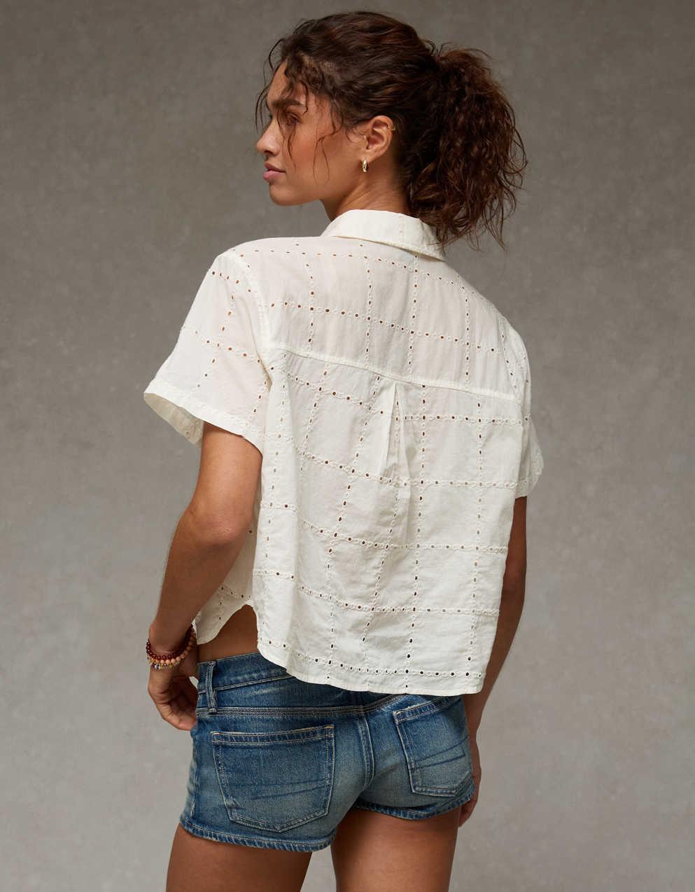 AE Embroidered Cabana Shirt