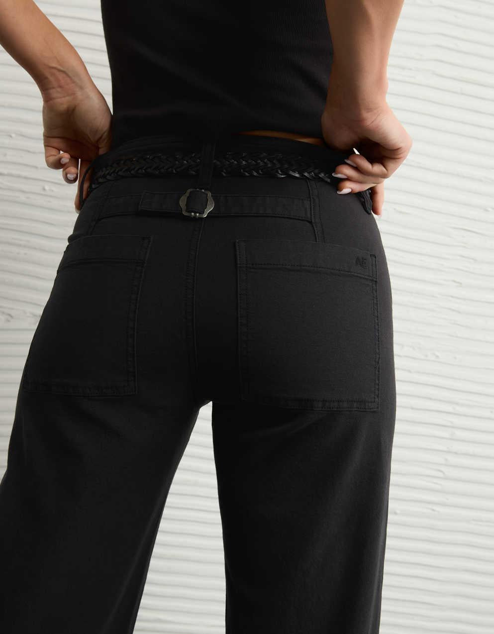 AE Stretch High-Waisted Utility Stovepipe Pant
