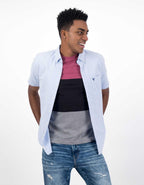 AE Short-Sleeve Everyday Oxford Button-Up Shirt