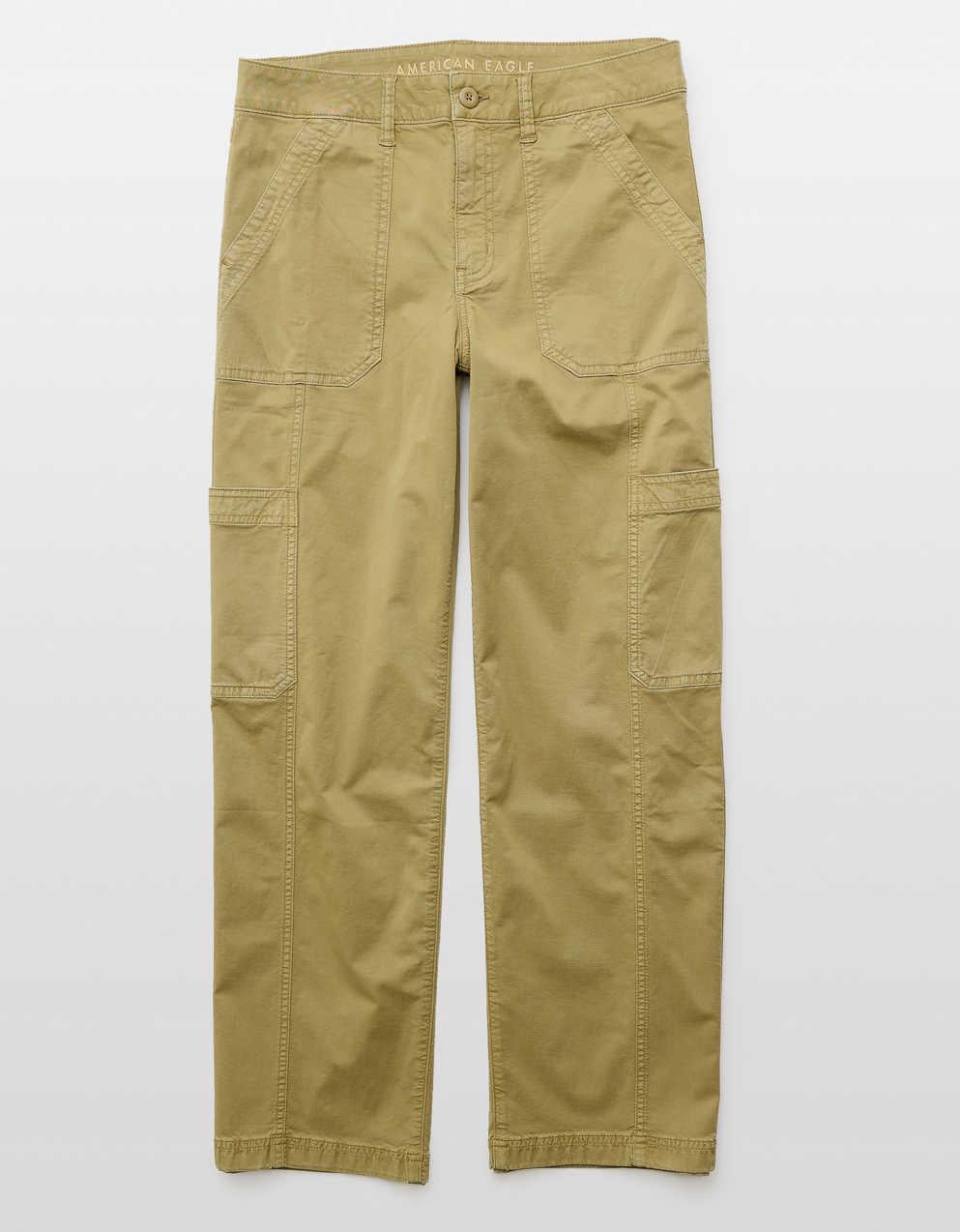 AE Dreamy Drape Stretch Super High-Waisted Baggy Wide-Leg Pant