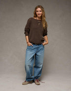 AE Whoa So Soft Lace Sweater