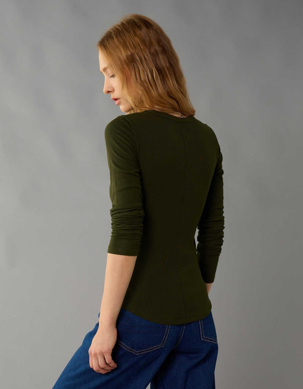 AE Soft & Sexy Relaxed Fit Long-Sleeve T-Shirt