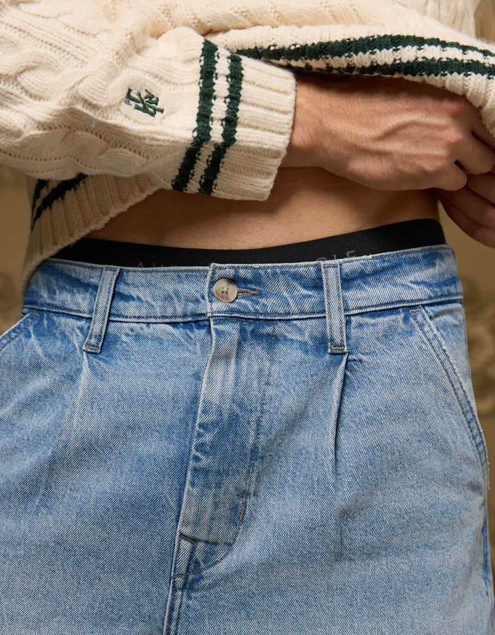 AE x Tru Kolors Pleated Denim Trouser