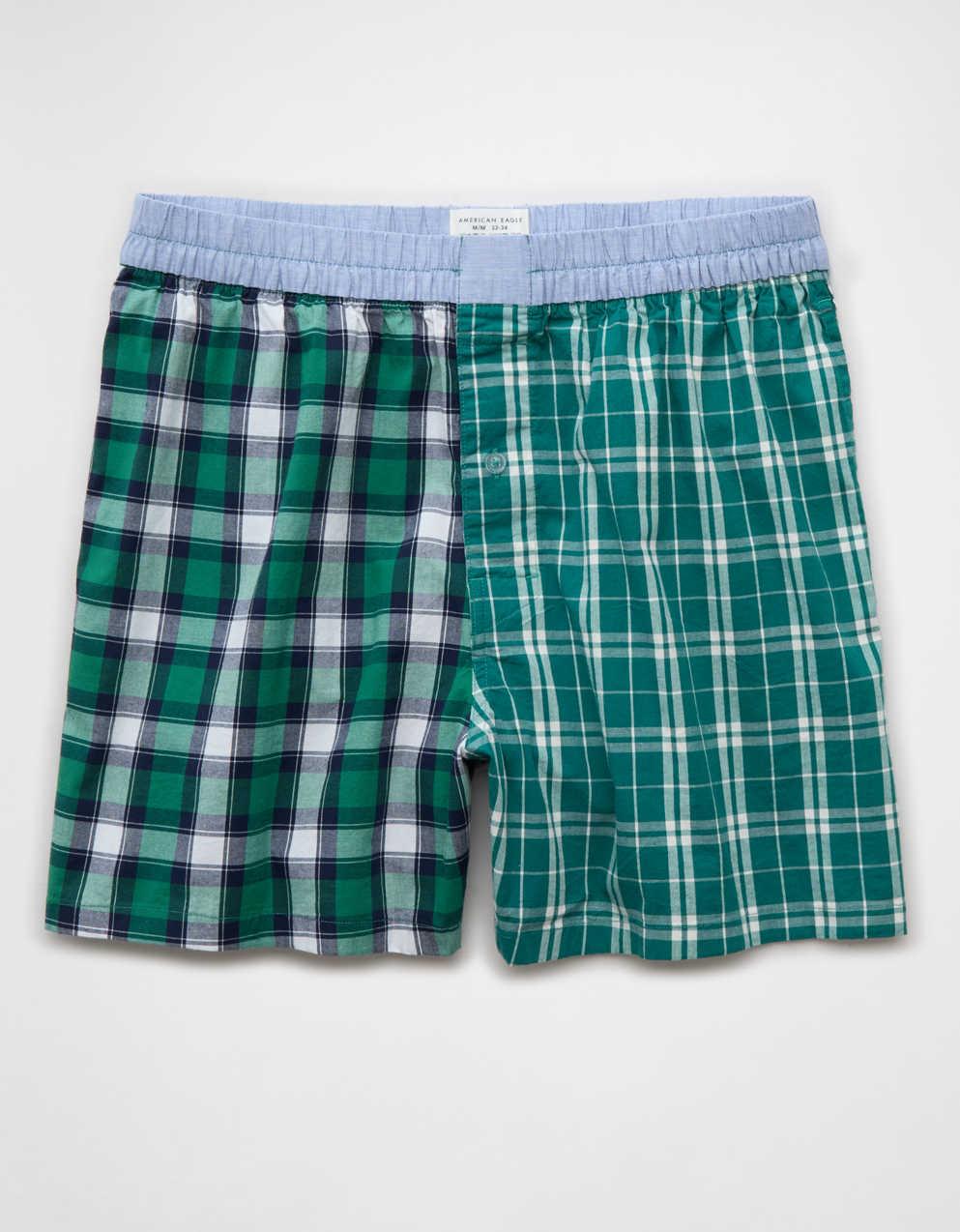 AEO Men's Poplin Classic Pocket Boxer Short