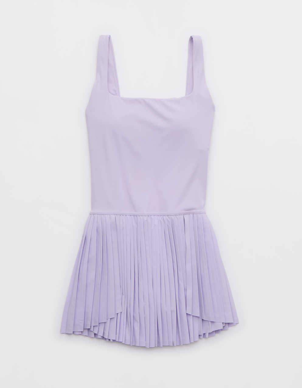 OFFLINE By Aerie You Serve Pleated Dress