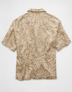 AE Relaxed Fit Short-Sleeve Camp Collar Shirt