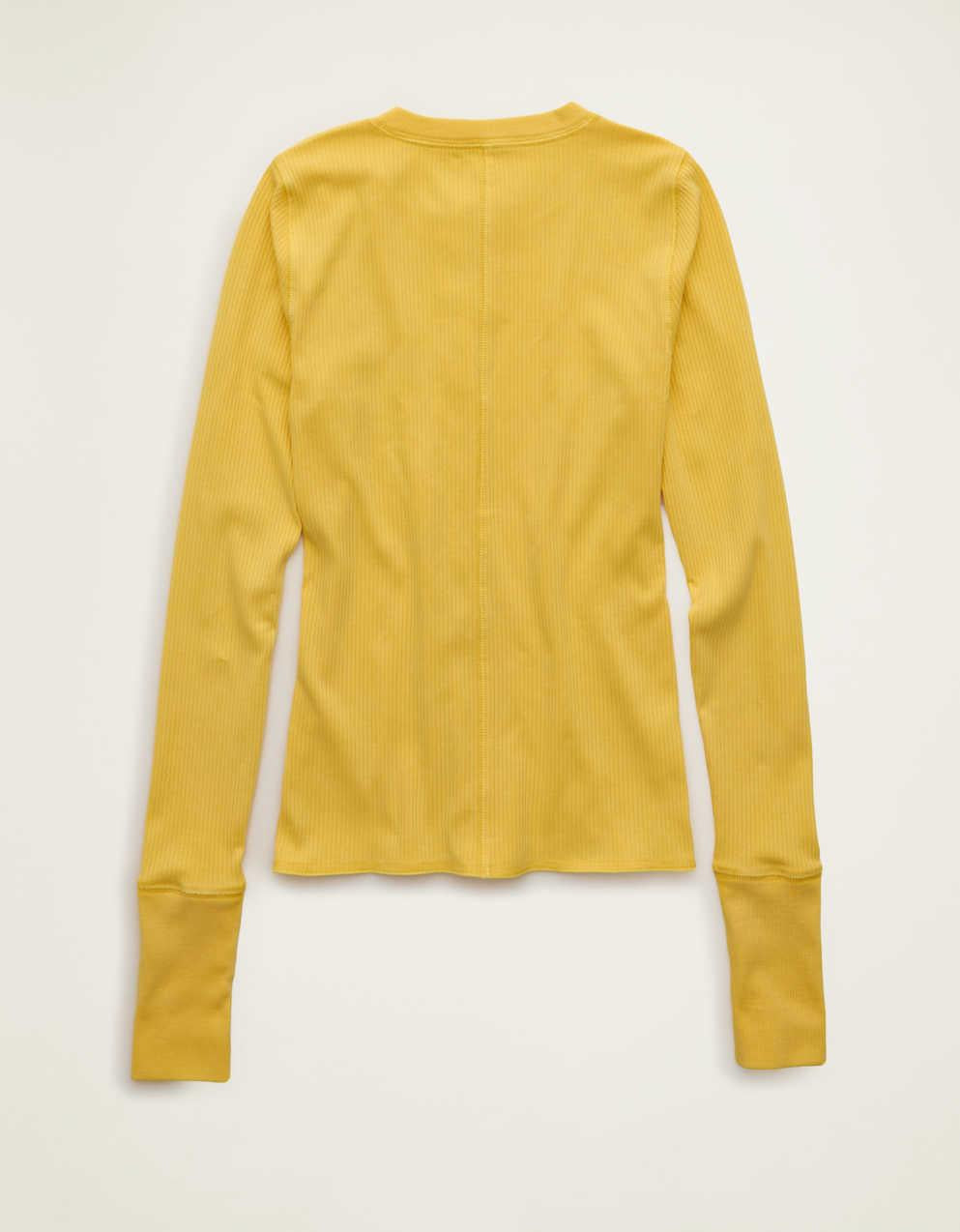 AE Long Sleeve Henley T-Shirt