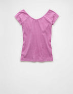 AE Saltwash V-Neck Baby Tee