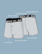 AEO Men's 6" Ultra Soft Boxer Brief