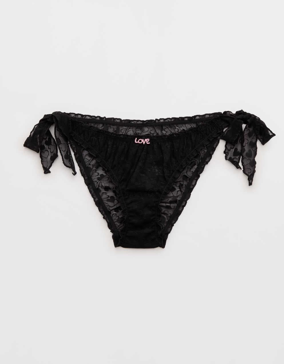 Show Off Heart Mesh Bloomer Underwear