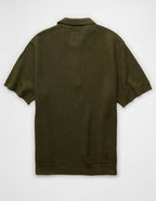AE Pique Sweater Polo Shirt