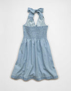AE Halter Keyhole Mini Dress