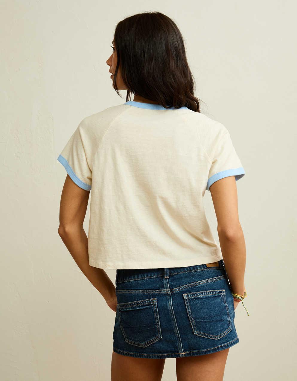 AE Graphic Ringer T-Shirt