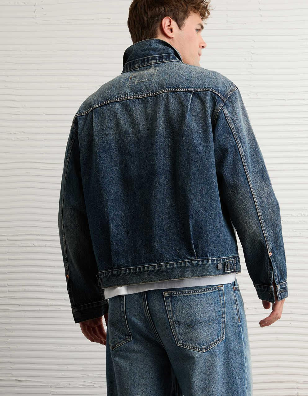 AE Boxy Denim Trucker Jacket