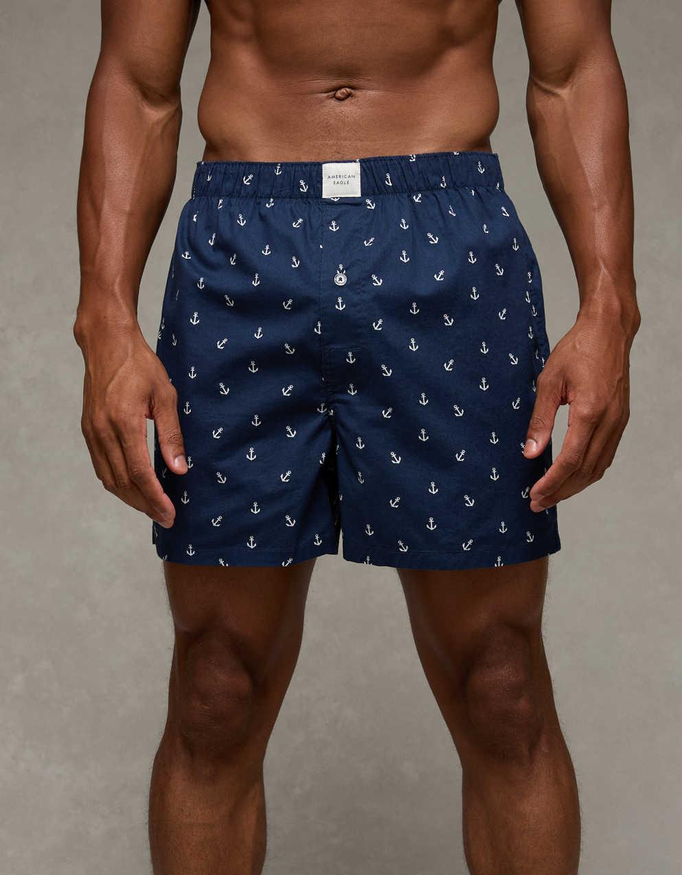 AEO Men's Anchors Stretch Boxer Short