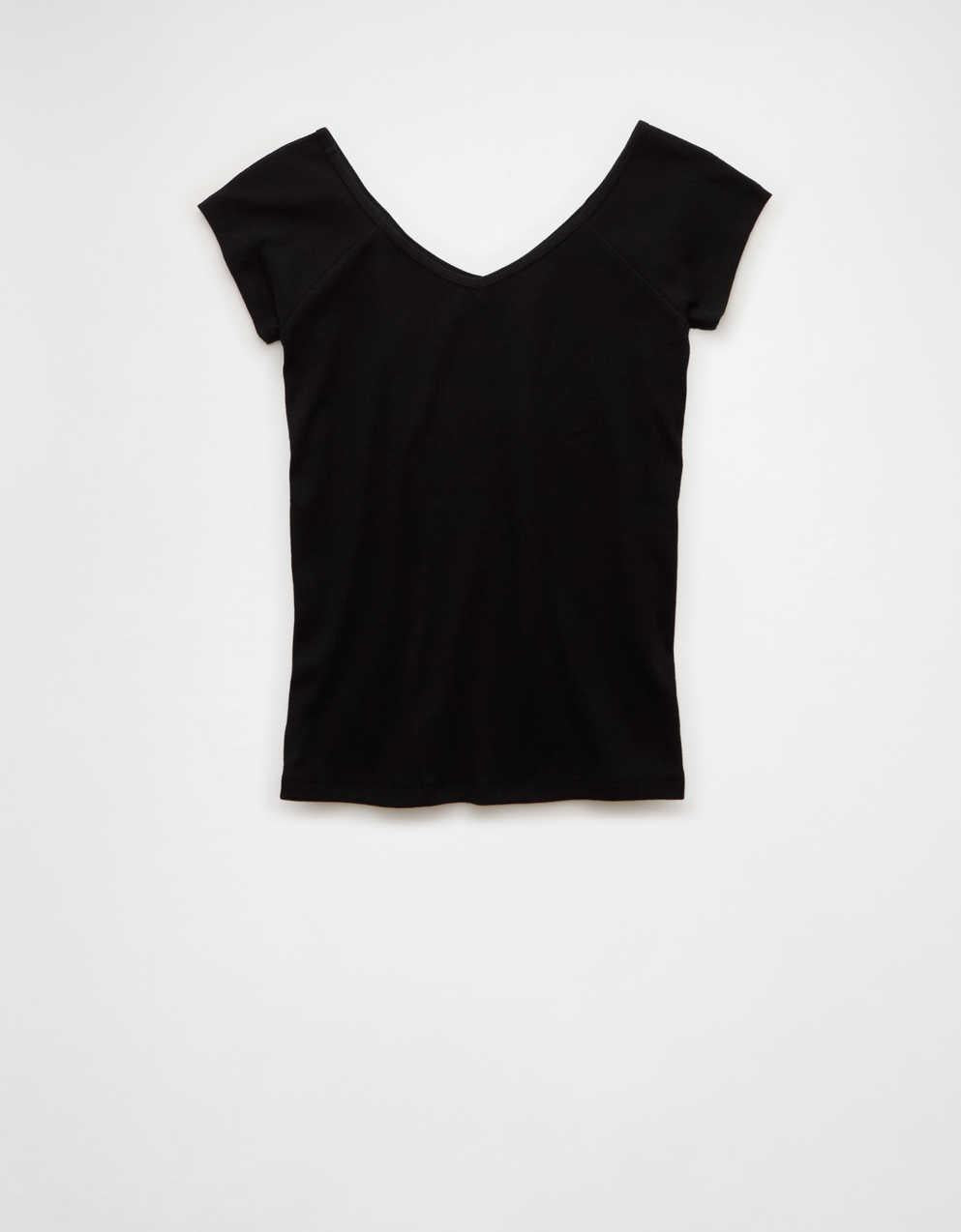 AE Saltwash V-Neck Baby Tee