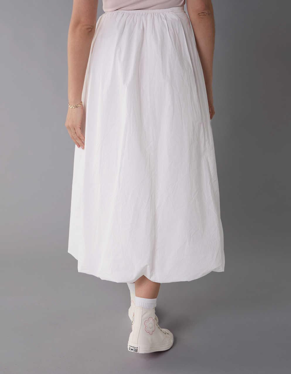 AE High-Waisted Maxi Bubble Skirt