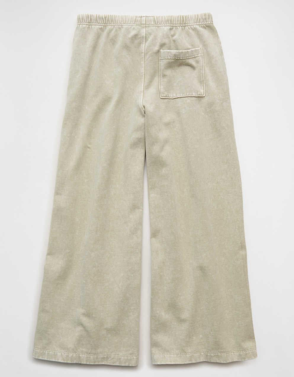 AE Everyday Luxe Wide-Leg Sweatpant