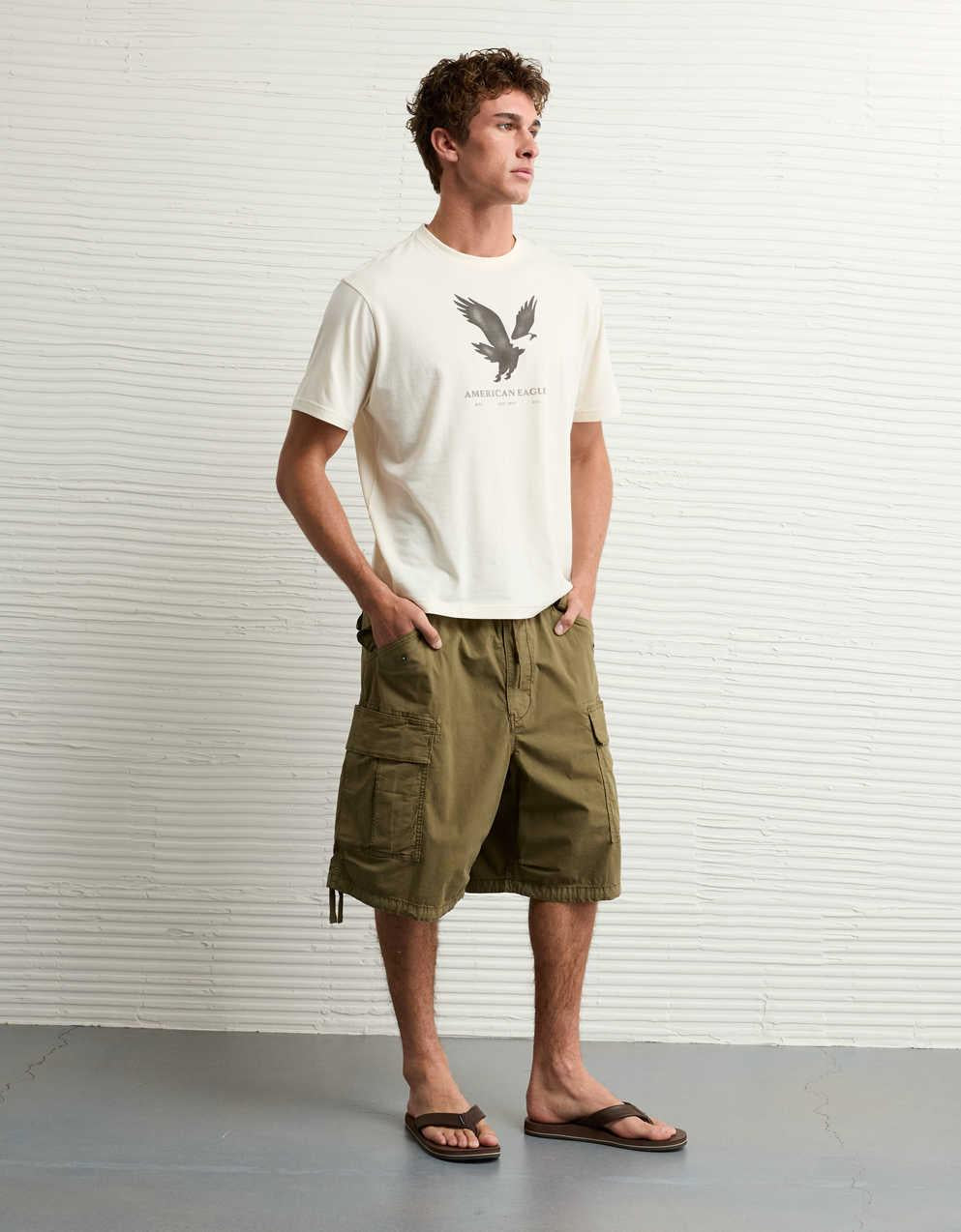 AE Lightweight Icon Logo Graphic T-Shirt