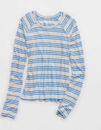 OFFLINE By Aerie Thumbs Up Fitted Ribbed T-Shirt