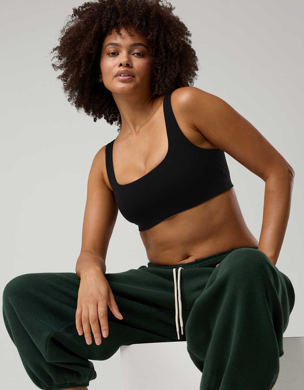 OFFLINE By Aerie Real Me XTRA Ribbed Classic Sports Bra