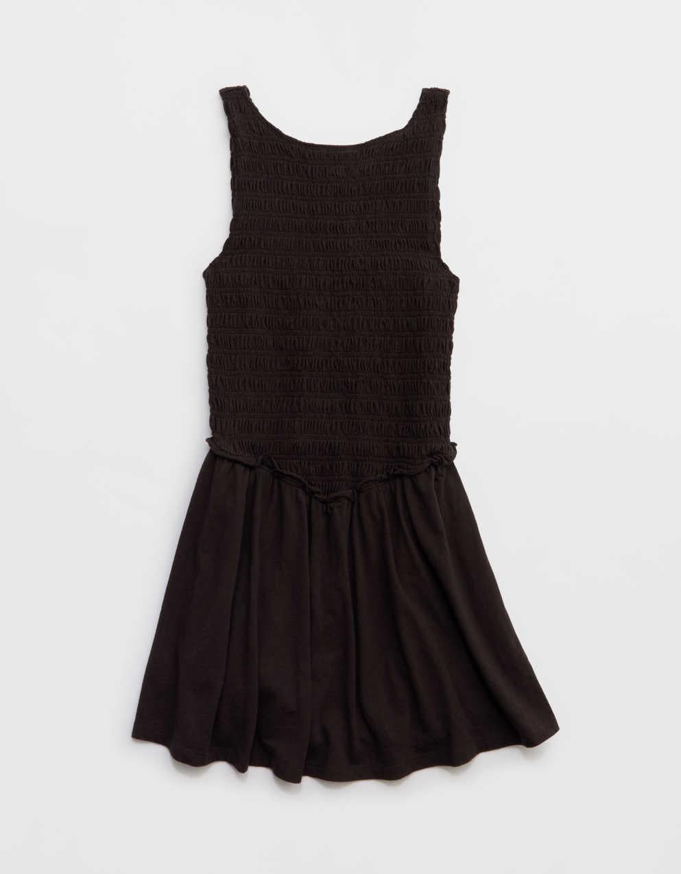 Aerie Happiest Smocked Mini Dress
