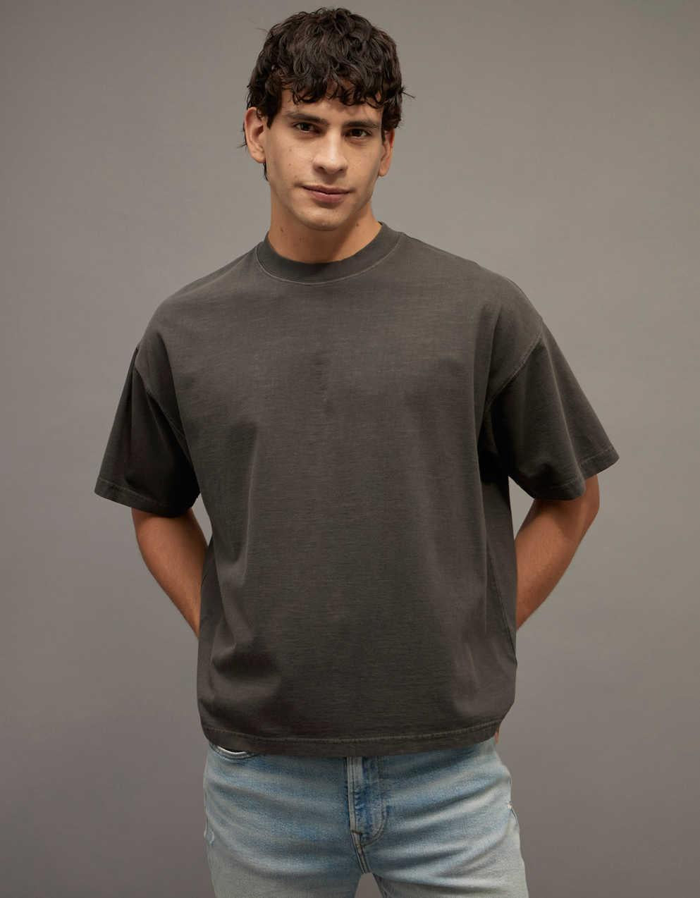 AE Relaxed Textured Slub T-Shirt