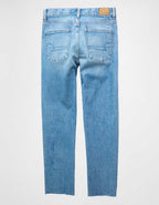AE Stretch Super High-Waisted Ankle Straight Jean