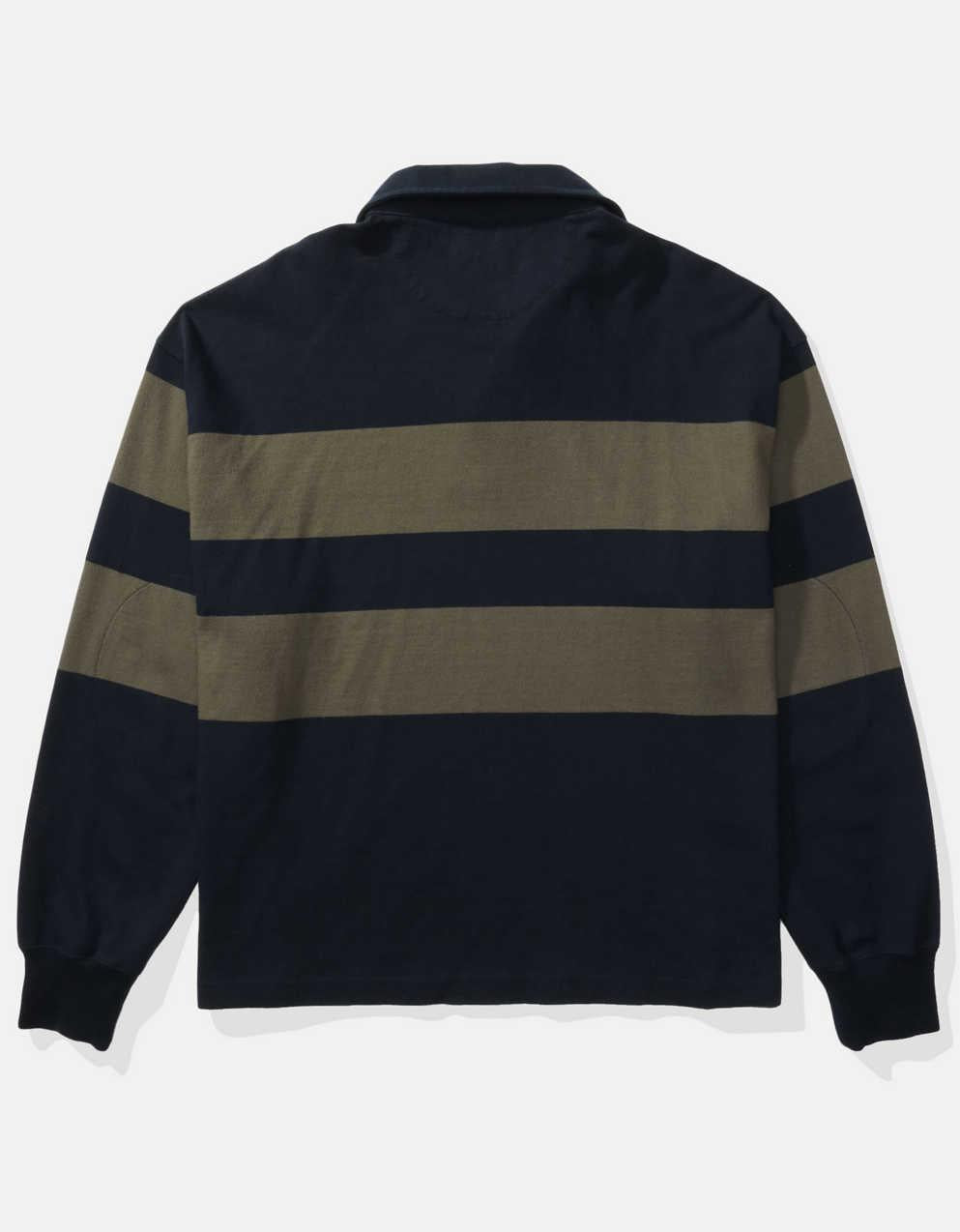 AE Long Sleeve Boxy Rugby Polo Shirt