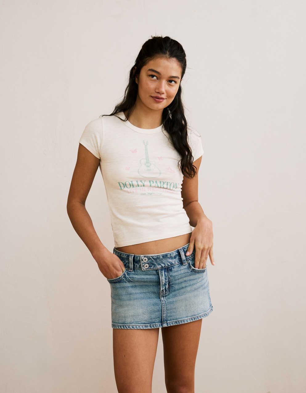 AE Dolly Parton Graphic Baby Tee