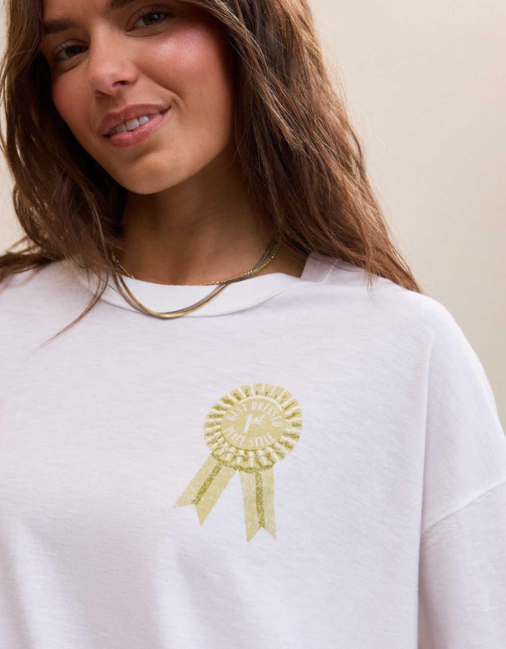 Aerie Oversized Crew Boyfriend T-Shirt