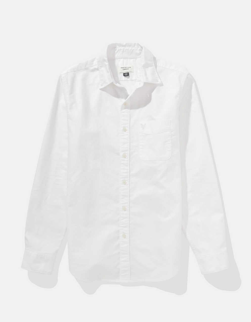 AE Everyday Slim Oxford Button-Up Shirt