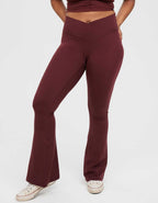 OFFLINE By Aerie Real Me High Waisted Crossover Flare Legging