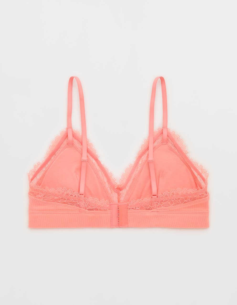 Superchill Cotton Rib Padded Triangle Bralette