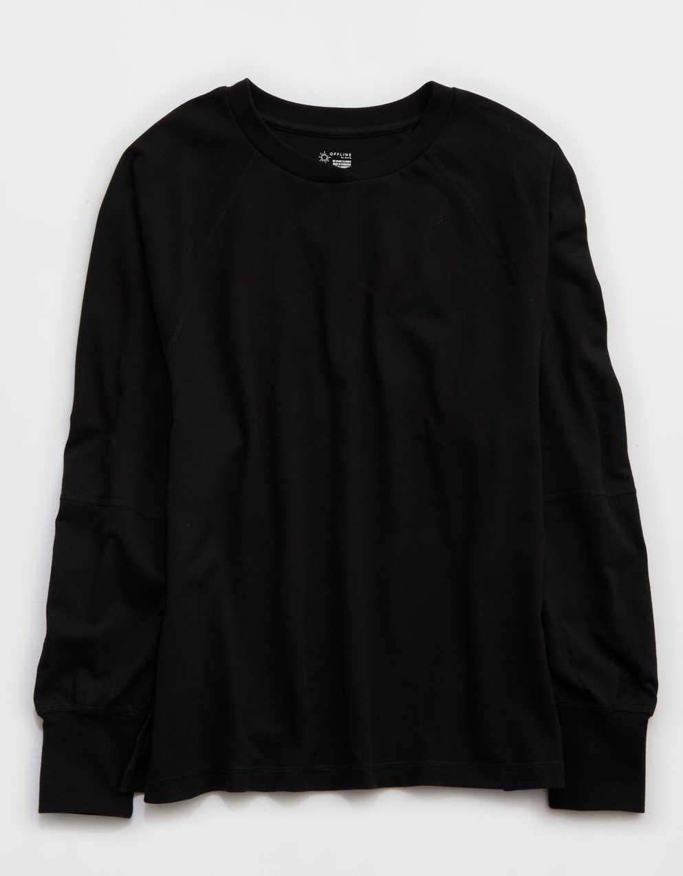 OFFLINE By Aerie Pique Long Sleeve T-Shirt