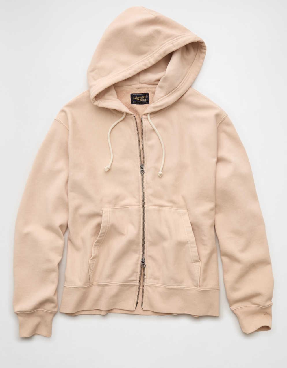 AE Laidback Luxe Full-Zip Hoodie