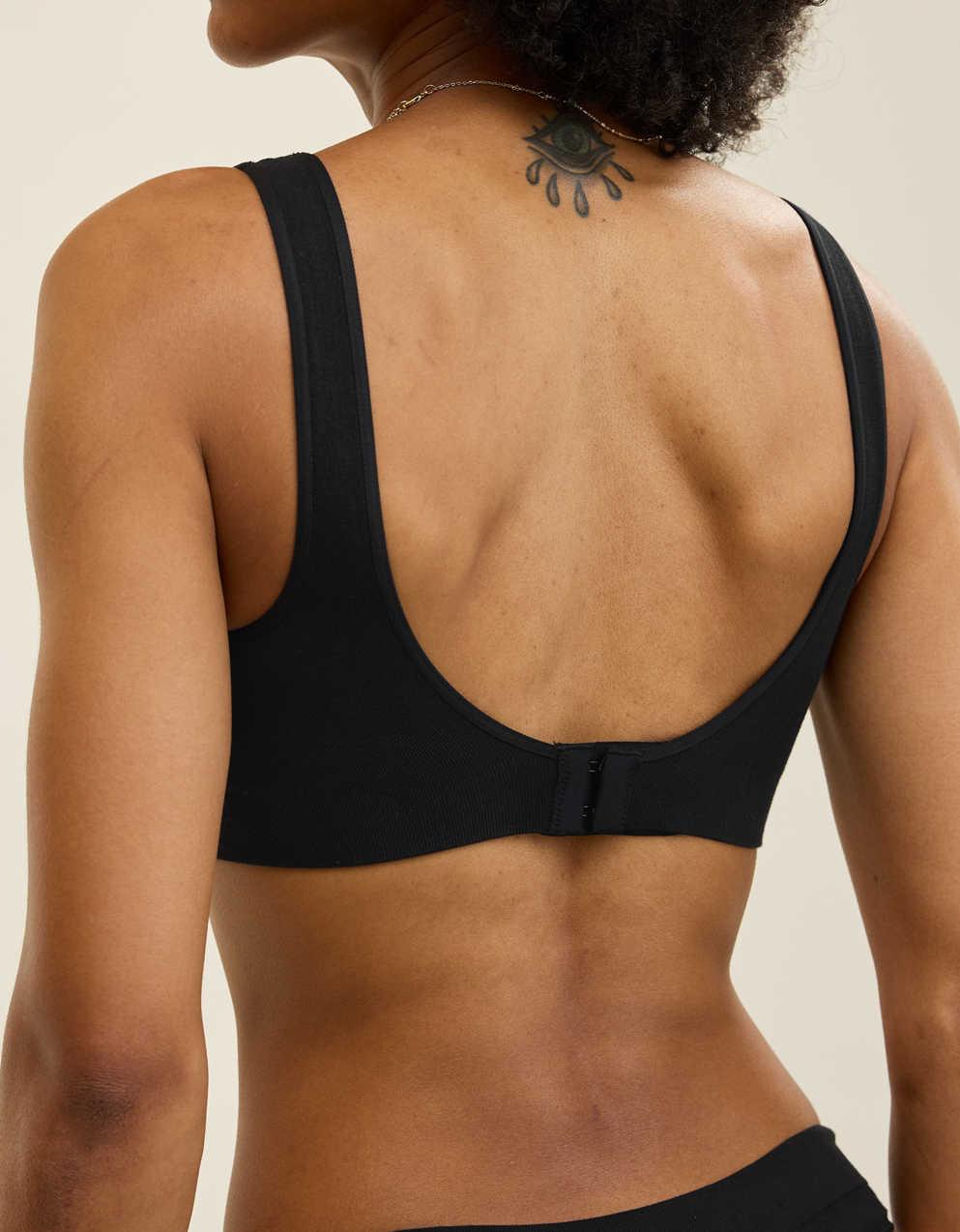 Superchill Cotton Seamless Plunge Bralette
