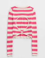 Aerie Open Back Sweater
