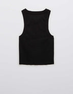 Aerie Free Spirit Ribbed Tank Top