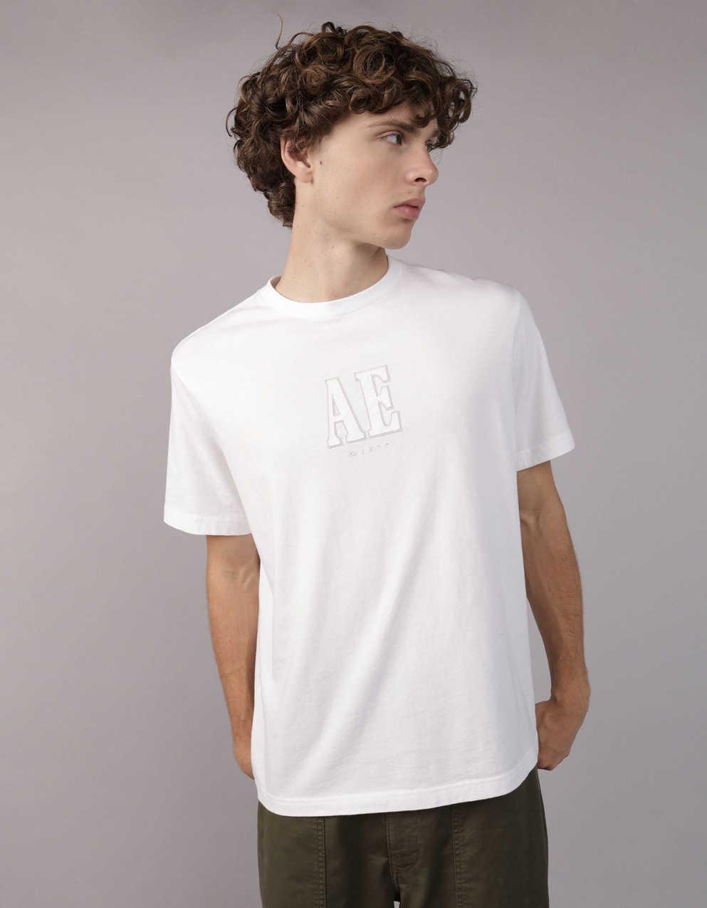 AE Standard Fit Logo Graphic T-Shirt