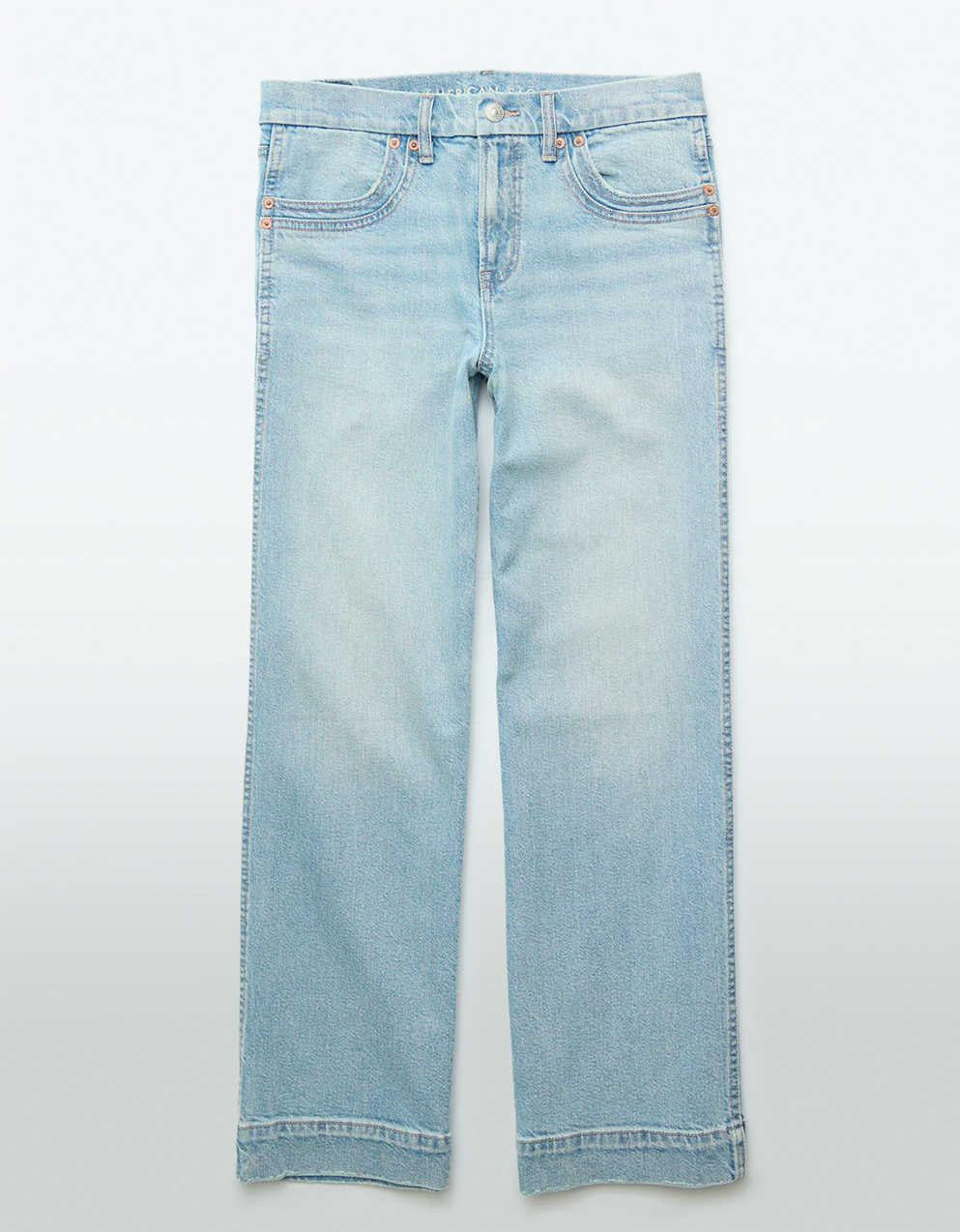 AE Stretch Curvy High-Waisted Stovepipe Jean